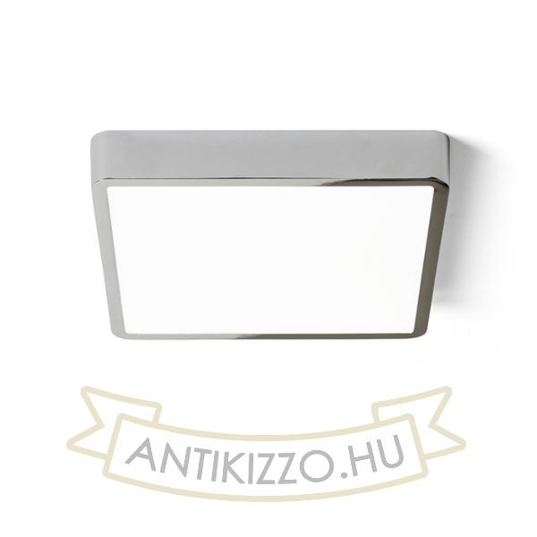 HUE SQ 22 mennyezeti lámpa fekete króm 230V LED 24W 3000K