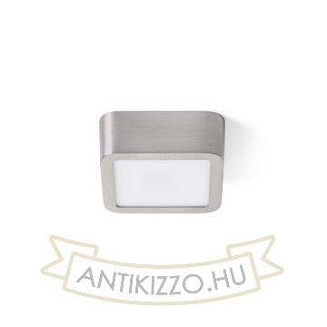Kép HUE SQ 9 mennyezeti lámpa matt nikkel 230V LED 6W 3000K