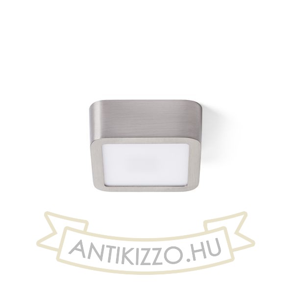 HUE SQ 9 mennyezeti lámpa matt nikkel 230V LED 6W 3000K