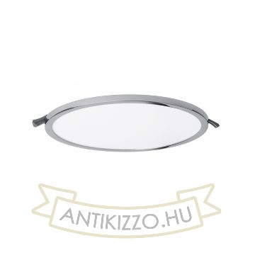 Kép HUE R 22 süllyesztett lámpa fekete króm 230V LED 24W 3000K