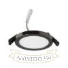 Kép HUE R 9 süllyesztett lámpa fekete króm 230V LED 6W 3000K