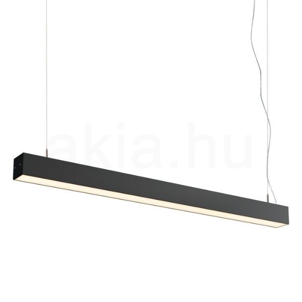 Kép PESANTE 75 függő lámpa fekete 230V LED 40W 3000K 