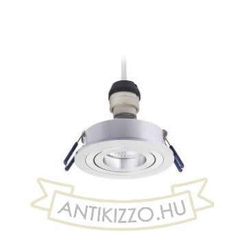 PASADENA GU10 R süllyesztett lámpa  szálcsiszolt alumínium 230V LED GU10 7W