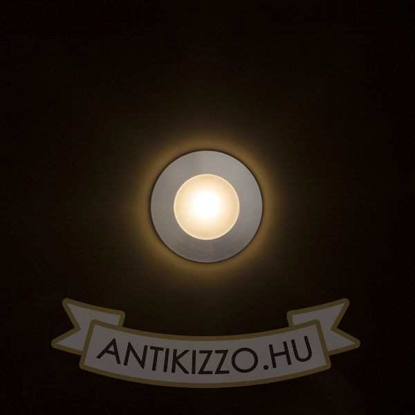 Kép CLUB süllyesztett lámpa ezüstszürke 230V LED 3W IP54 3000K