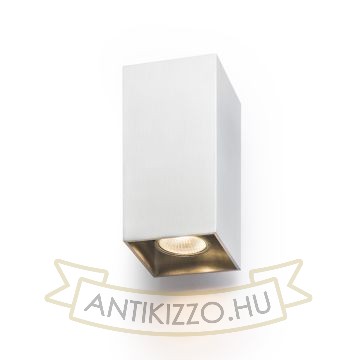 Kép AGATE II fali lámpa  szálcsiszolt alumínium 230V LED GU10 2x7W