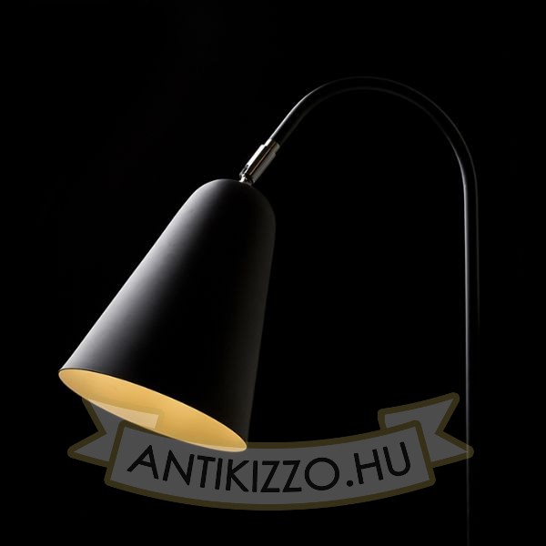 GARBO asztali lámpa fekete króm 230V LED E27 15W