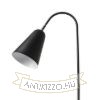 GARBO asztali lámpa fekete króm 230V LED E27 15W