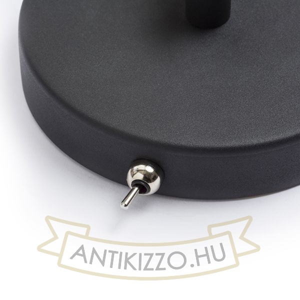 Kép ANTE fali lámpa fekete réz 230V LED E27 15W