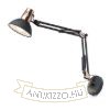 Kép ANTE fali lámpa fekete réz 230V LED E27 15W