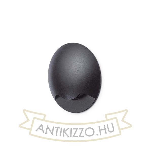 Kép KICK I süllyesztett lámpa fekete 230V LED 3W IP54 3000K