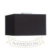 SOLO SQ mennyezeti lámpa alap  króm 230V LED E27 15W