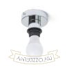 SOLO R mennyezeti lámpa alap  króm 230V LED E27 15W