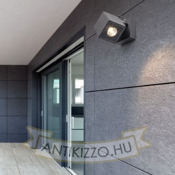 Kép BORA fali lámpa antracitszürke 230V LED 6W 44° IP54 3000K