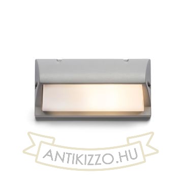 Kép MORA fali lámpa ezüstszürke  230V LED E27 15W IP54