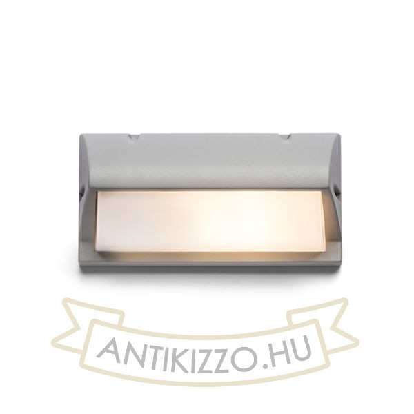 Kép MORA fali lámpa ezüstszürke  230V LED E27 15W IP54