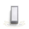 Kép DURANT fali lámpa ezüstszürke  230V LED E27 15W IP54