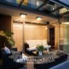 Kép DELTA 215 felületre szerelhető antracit  230V LED E27 15W IP54