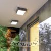 Kép DELTA 215 felületre szerelhető antracit  230V LED E27 15W IP54