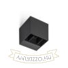 Kép CARRE fali lámpa antracitszürke 230V LED 2x3W IP54 3000K