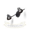 ROSITA II fali lámpa fekete/aranysárga 230V LED GU10 2x9W