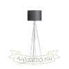 Kép GARDETTE állólámpa fekete alumínium 230V LED E27 15W