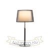 Kép ESPLANADE asztali lámpa átlátszó fekete/fehér króm 230V LED E27 15W