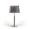 Kép ESPLANADE asztali lámpa átlátszó fekete/fehér króm 230V LED E27 15W