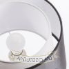 Kép ESPLANADE asztali lámpa átlátszó fekete/fehér króm 230V LED E27 15W