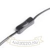Kép ESPLANADE asztali lámpa átlátszó fekete/fehér króm 230V LED E27 15W