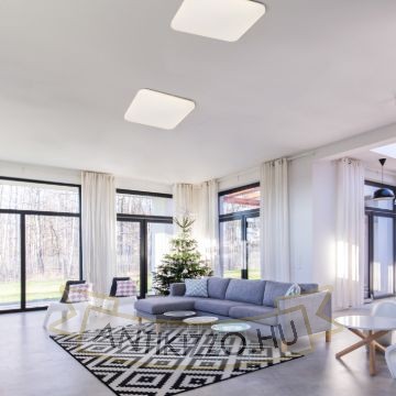 Kép SEMPRE SQ 63 mennyezeti mozgásérzékelő  tej akril 230V LED 76W  3000K