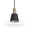 ICAR függő lámpa fekete/aranysárga  230V LED E27 11W