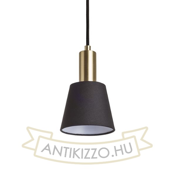 ICAR függő lámpa fekete/aranysárga  230V LED E27 11W