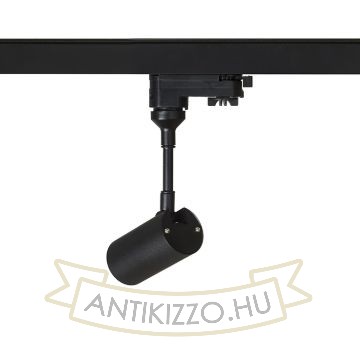 LOLLIPOP háromfázisú áramkörös sínre fekete  230V LED 8W 40°  3000K