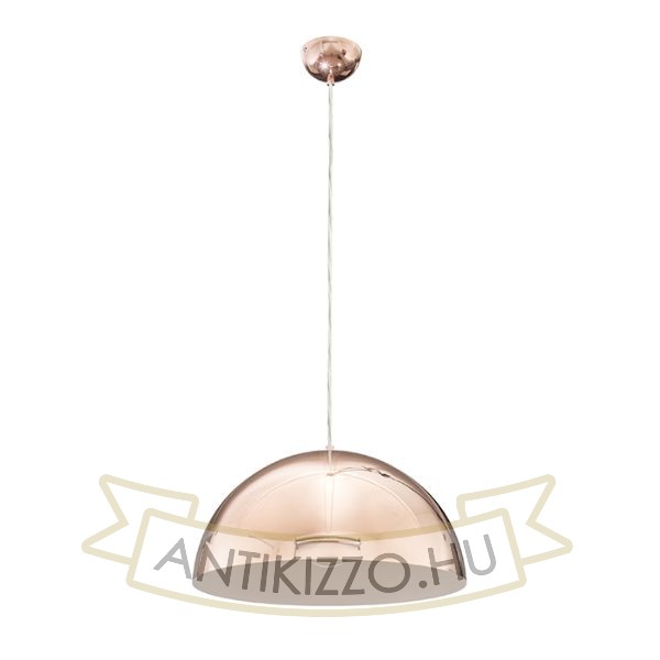 MONROE 40 függő lámpa  réz 230V LED E27 30W