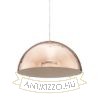 MONROE 40 függő lámpa  réz 230V LED E27 30W