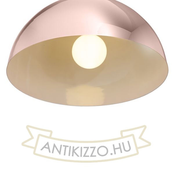 MONROE 30 függő lámpa  réz 230V LED E27 11W