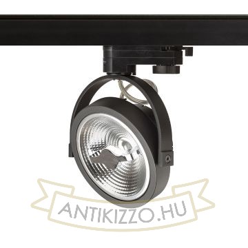 KELLY LED DIMM három áramkörös sínre fekete 230V LED 12W 24° 3000K