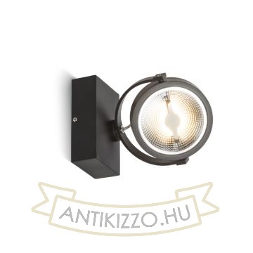 Kép KELLY LED I fali lámpa fekete 230V LED 12W 24° 3000K