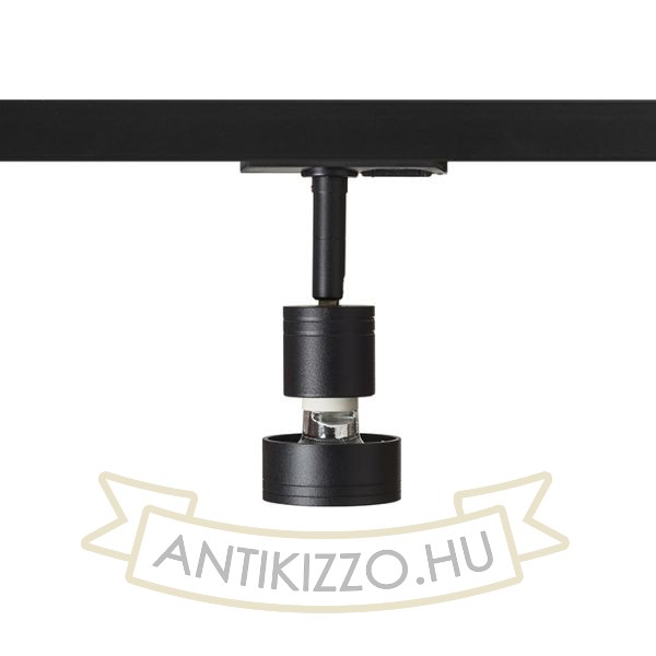 PURINA egyfázisú áramkörös sínre fekete  230V LED GU10 8W