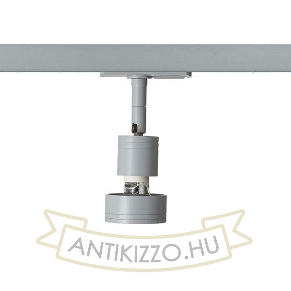 PURINA egyfázisú áramkörös sínre ezüstszürke  230V LED GU10 8W