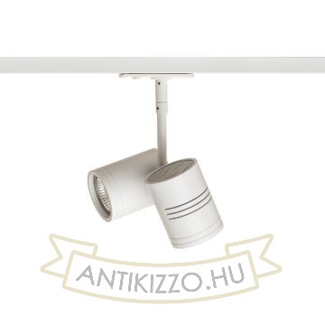 BEEBA II egyfázisú áramkörös sínre fehér  230V LED GU10 2x8W