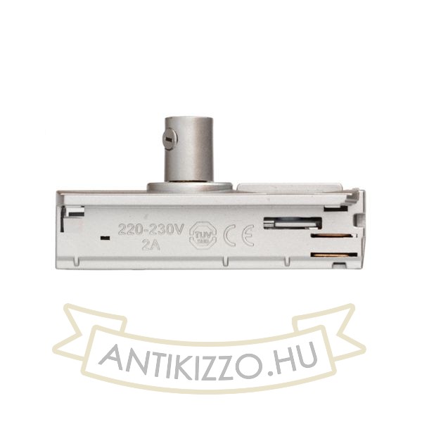 1F adapter ezüstszürke  230V 