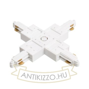 1F X kapocs fehér  230V 