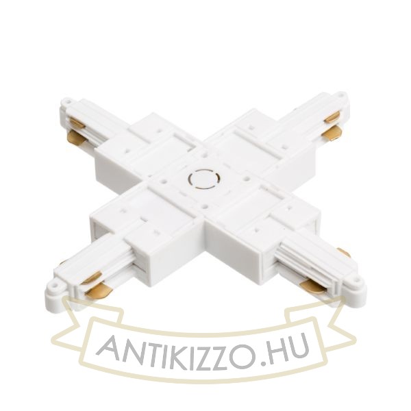 1F X kapocs fehér  230V 