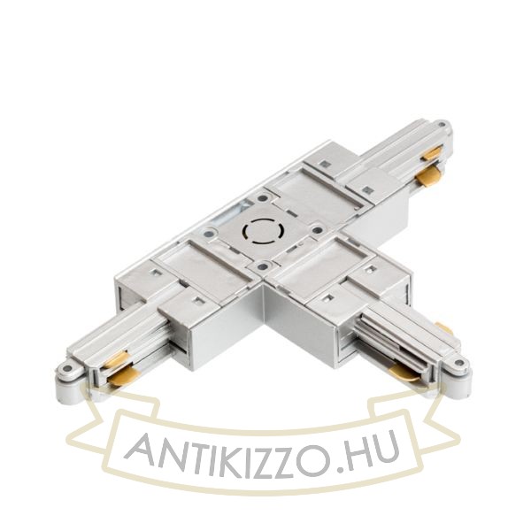 1F T bal kapocs ezüstszürke  230V 