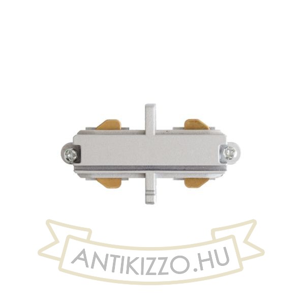1F egyenes kapocs ezüstszürke  230V 