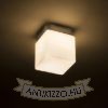 ESICA SQ mennyezeti lámpa króm 230V LED 6W IP44 3000K