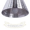 CORONA függő lámpa  krómozott üveg 230V LED E27 15W