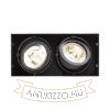 Kép ELECTRA II  fekete  12V LED G53 2x15W