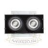 Kép ELECTRA II  fekete  12V LED G53 2x15W
